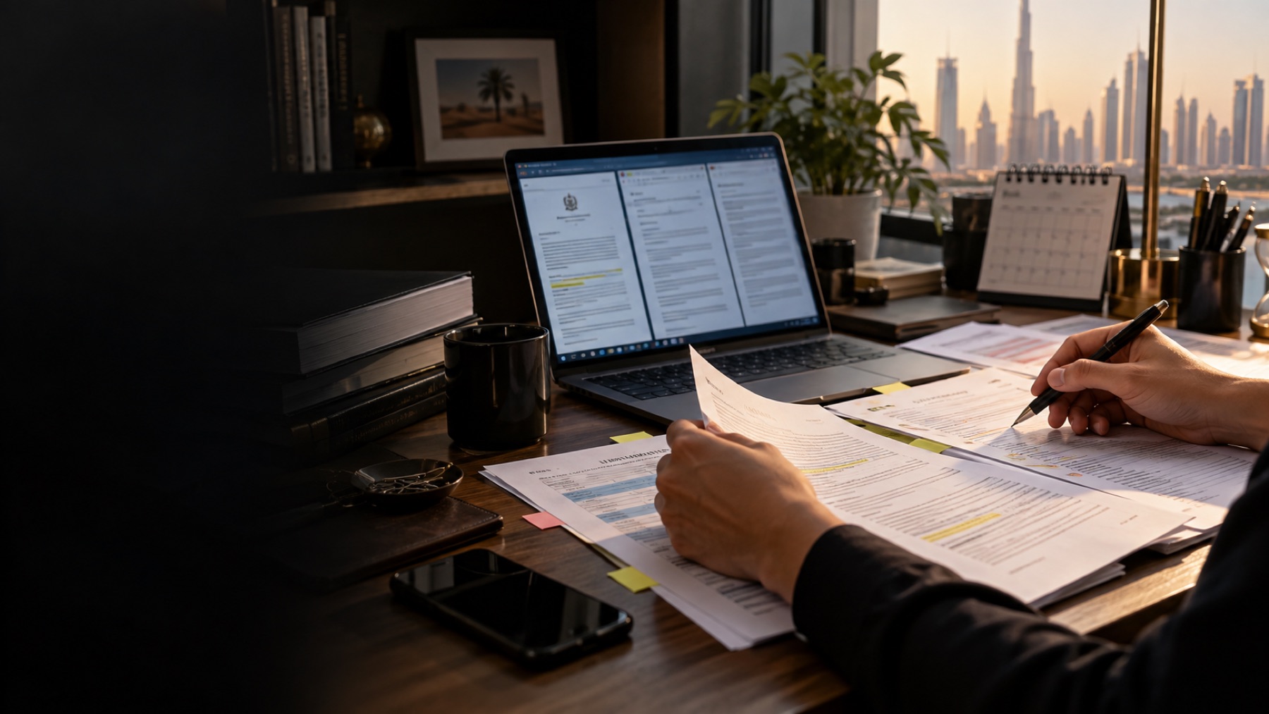 Fact checker comparing official UAE and provider information