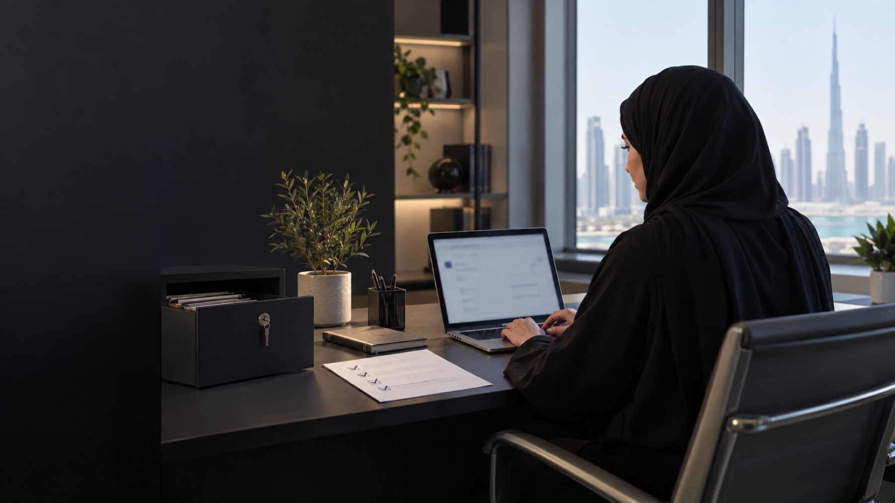Secure enquiry review representing responsible handling of user information