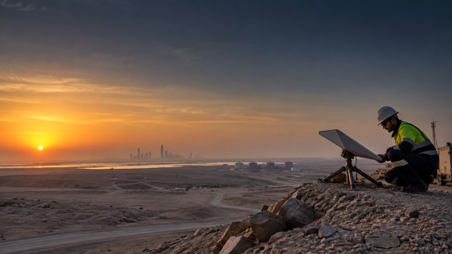 Abu Dhabi home and business district illustrating local connectivity needs